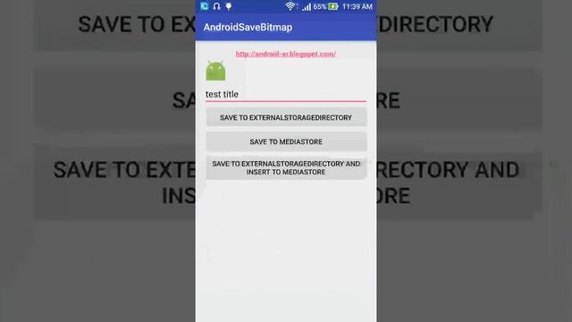Insert the bitmap to MediaStore and List images in MediaStore смотреть онлайн