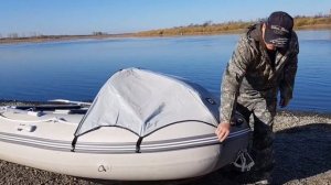 Обзор ПВХ лодки Gladiator E380