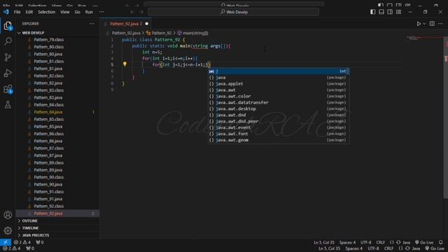 Java Pattern_92 смотреть онлайн
