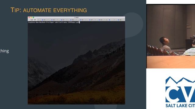 CVPR18: Tutoral: Part 2: Software Engineering In Computer Vision Systems