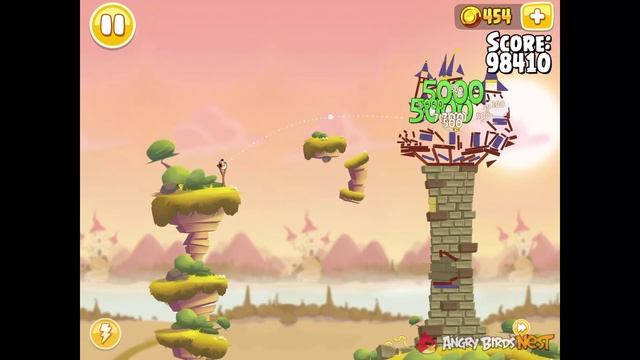 Angry Birds Seasons Fairy Hogmother 1-3 Walkthrough 3 Star смотреть онлайн
