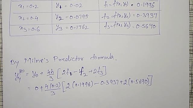 Milne's Method to solve dy/dx=x-y^2 || Numerical methods || 18mat31 || Dr Prashant Patil смотреть онлайн