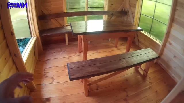Доделали Летнюю кухню. Мебель. Стоимость..mp4 смотреть онлайн