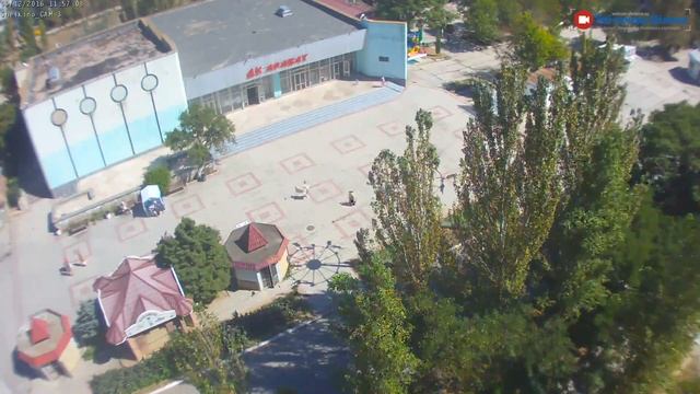 Центр Щёлкино, 12.09.2016 - time-lapse с камеры 3 смотреть онлайн