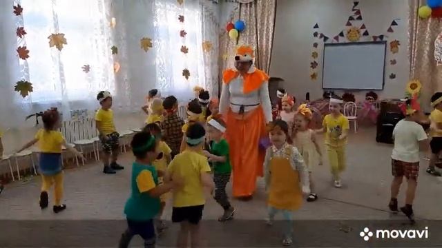 Развлечение в средней группе "В гости к осени" смотреть онлайн