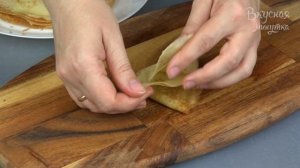 РОЗЫ ИЗ БЛИНОВ  Как красиво подать блины  Roses of Pancakes