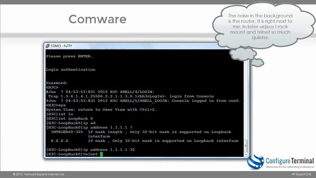 HPE Comware Networking (Part 3): HPE / H3C Comware initial setup (part 3) - Authentication options смотреть онлайн