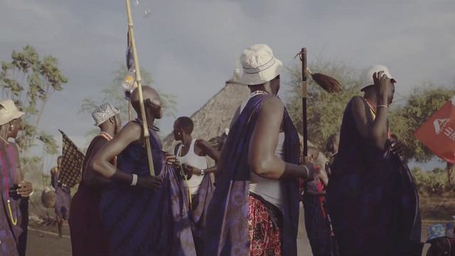 Mundari tribe women dancing during a wedding, Central Equatoria, Terekeka, South Sudan смотреть онлайн