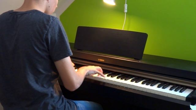 La Muerte del Angel - Astor Piazzolla - Piano (Yamaha YDP 162) смотреть онлайн