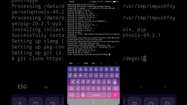 TUTORIAL RUNNING DOGE CLICK BOT USING TERMUX APPLICATION смотреть онлайн