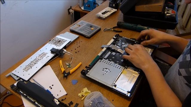 ASUS K55VD wymiana klawiatury + konserwacja chłodzenia смотреть онлайн