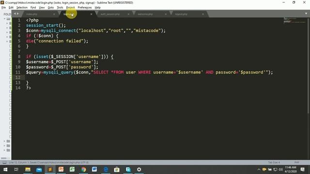 Secure Login System with PHP and MySQL - mistacode смотреть онлайн