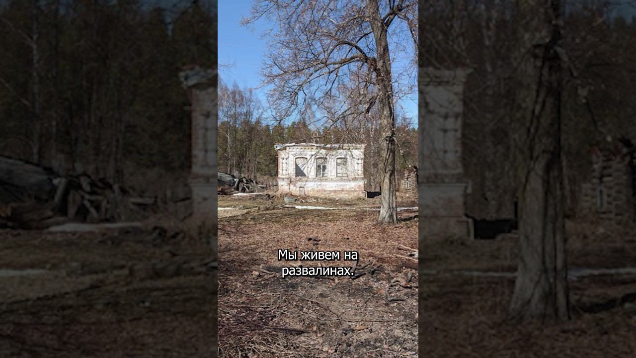 Мы живём на развалинах... #дом #восстановление #деревни #жизнь #хутор смотреть онлайн