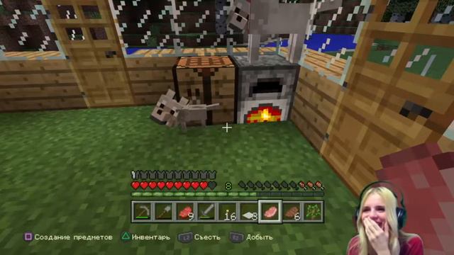 Minecraft. С рождением щенка! смотреть онлайн