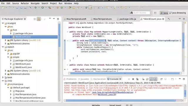 Word Count Mapper Class Explanation Hadoop Training Video Big Data Tutorial смотреть онлайн