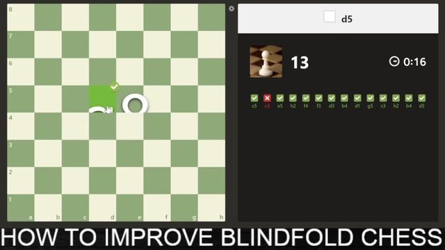 How to improve blindfold chess Vision | Blindfold Chess | First Step | Blindfold Training смотреть онлайн
