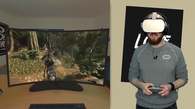 Virtual Desktop Oculus Go! Remotely Access Your PC In Virtual Reality смотреть онлайн