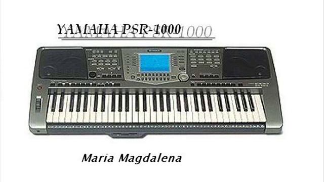 Yamaha PSR-1000; Milano-Maria Magdalena (wersja na nowszym stylu) смотреть онлайн