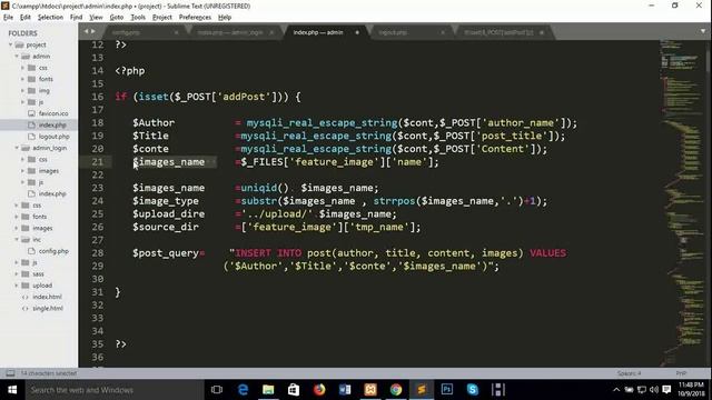 how to create blog website in php bangle tutorial || blog with dynamic post (Part-10) смотреть онлайн