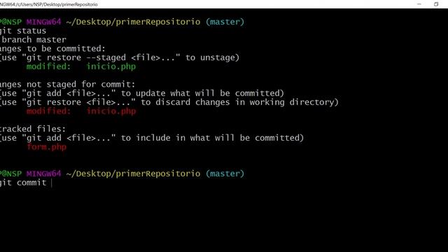 07. Git desde Cero - Deshaciendo cambios смотреть онлайн