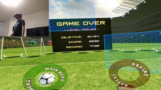HTC VIVE Virtual Reality Goalkeeping MASTER!!! || Final Goalie: Football Simulator || смотреть онлайн