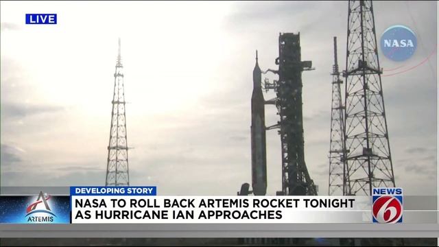 ORACLE SAW NASA MOON ROCKET LAUNCH PLAN FAILS - 3rd LAUNCH CANCELLED (Hurricane Ian). смотреть онлайн