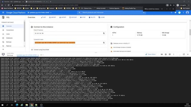 Google Cloud Platform: Connect a Spring Boot app to Cloud SQL смотреть онлайн