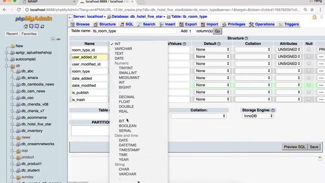 PHP OOP - Hotel Management System (Part 3 - Create database) смотреть онлайн
