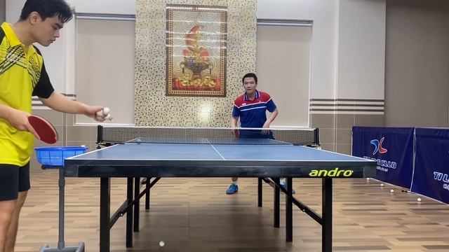 How to Backhand Topspin Against Backspin | Tips and Tactics смотреть онлайн