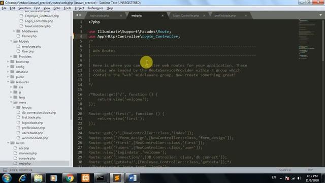 Target class [App\Http\Controller\Login_Controller] does not exist in laravel 8 error. laravel erro смотреть онлайн