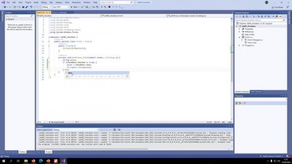 C# Windows Forms App - 9 CheckBox