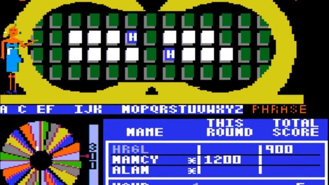 Wheel of Fortune for the Apple II смотреть онлайн