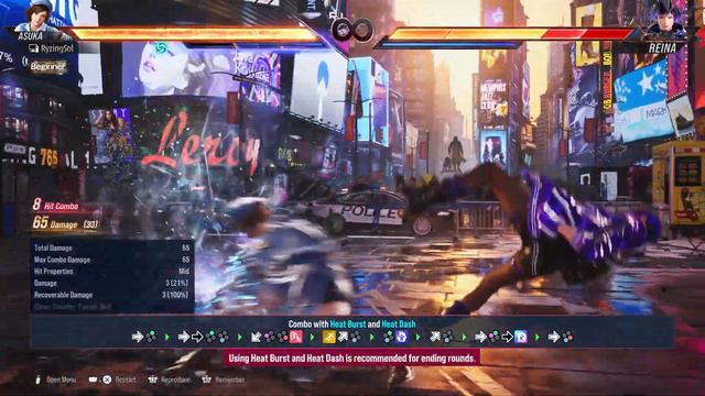 ASUKA KAZAMA Combo Guide | TEKKEN 8 смотреть онлайн