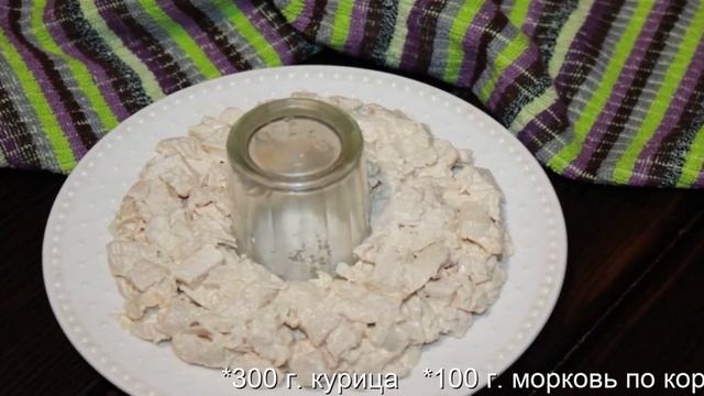 Салат малахитовый браслет с курицей и киви смотреть онлайн