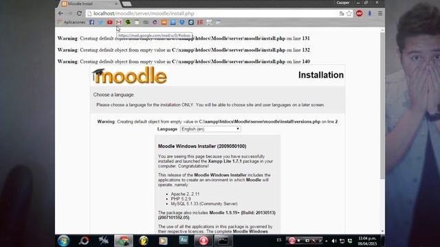 Tutorial: Como Instalar Xampp y Moodle. смотреть онлайн