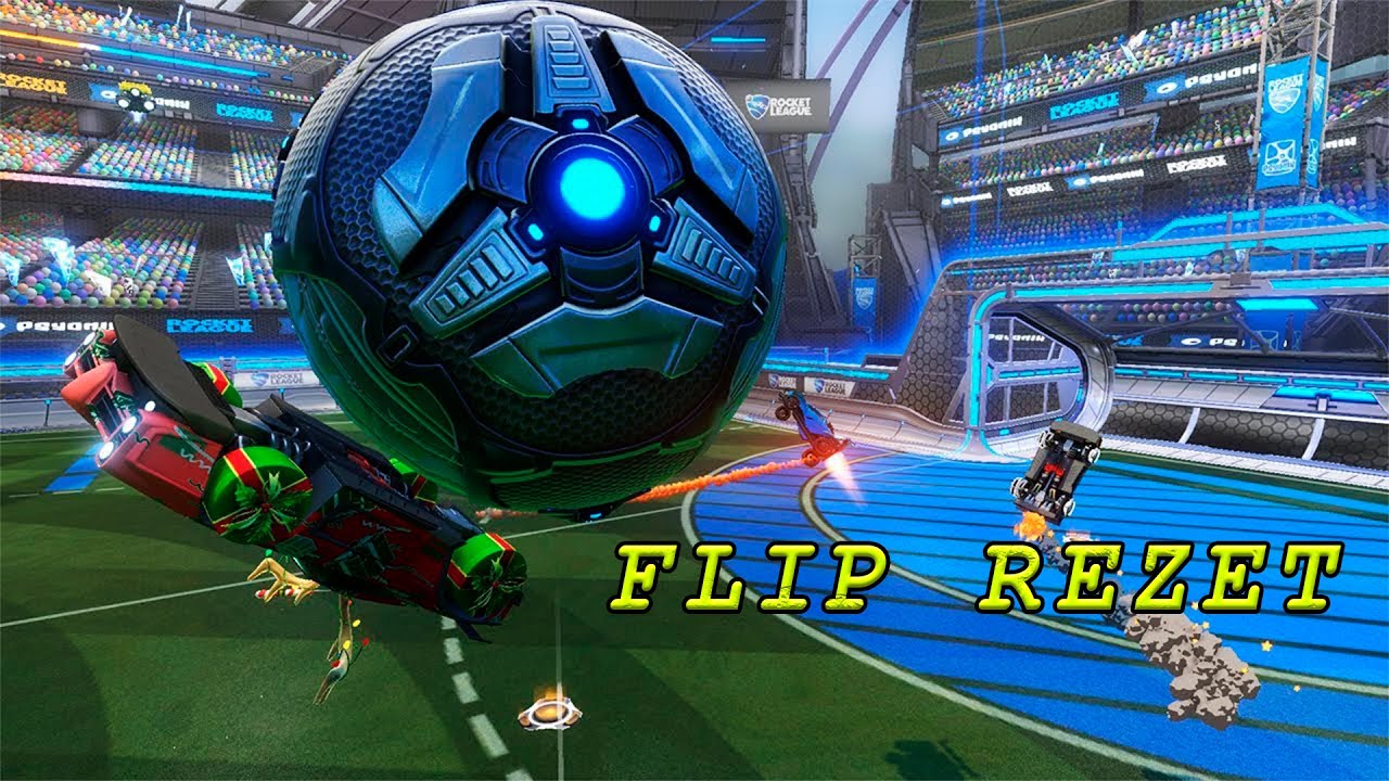 rocket league // Как делать FLIP RESET по-русски. смотреть онлайн