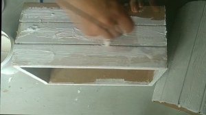 Старинный сундук из картона своими руками//beautiful cardboard idea