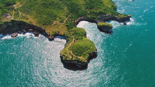 Kesirat Beach, Java, Indonesia смотреть онлайн