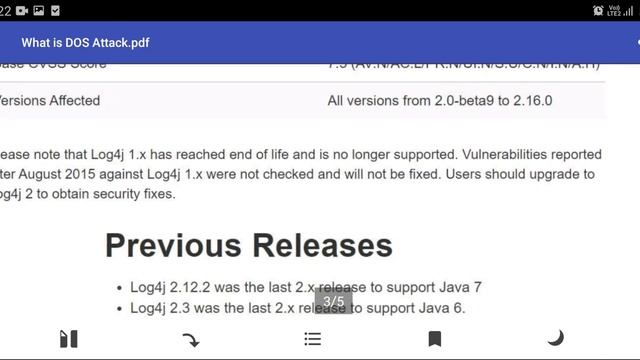 log4j 2.15 vs 2.17 | How to update log4j latest version? log4j 2.17 #log4jvulnerability #dos смотреть онлайн