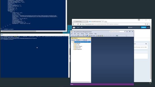 Microsoft SQL 2016 in a Windows Container with Docker смотреть онлайн