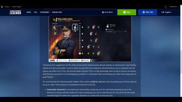 Constellation | 2023.05.23 News and Updates | World of Warships: Legends смотреть онлайн
