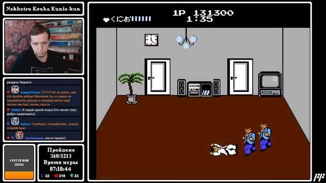 Nekketsu Kouha Kunio-kun - FF Challenge. Прохождение всех игр Famicom. смотреть онлайн