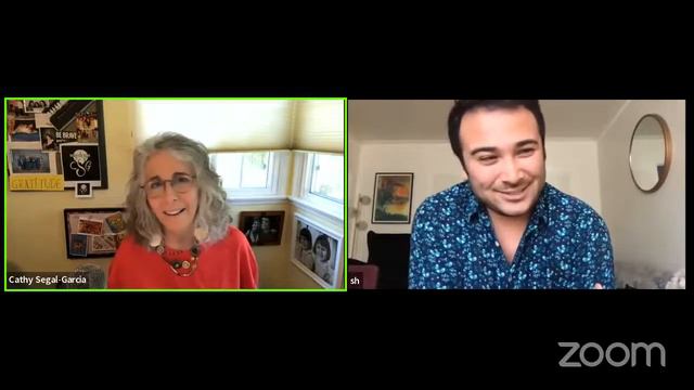 Cathy Segal-Garcia’s Noontime Hang, featuring Sam Hirsh: pianist, composer, educator! смотреть онлайн