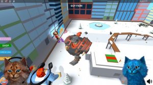 САМЫЕ ТОЛСТЫЕ КОТЫ В МИРЕ!  РОБЛОКС Весёлый Кот и КОТЁНОК ЛАЙК