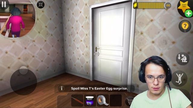 Злая Училка на Хэллоуин Как пройти уровень в игре Scary Teacher 3D Хэллоуин