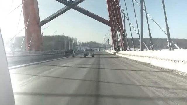 Новосибирск за 2 рулями. Поездка по городу. Температура -38С смотреть онлайн