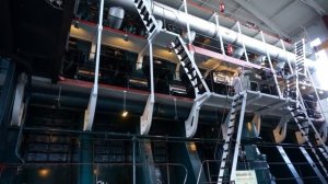 Запуск самого большого в мире дизельного двигателя