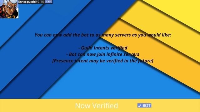 Enrico Pucchi Discord bot [Verified] смотреть онлайн