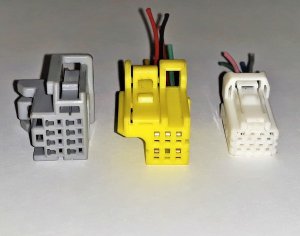 Как разобрать разъёмы подрулевого шлейфа Ниссан