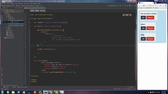 React JS Tutorials for Beginners 10 Multiple Child Components смотреть онлайн